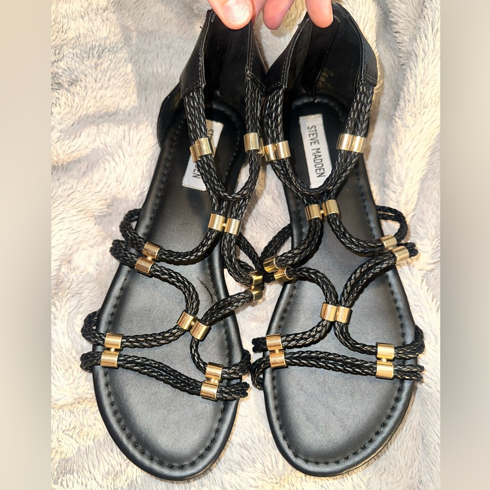 Steve Madden Braided Sandals 8.5 Women’s